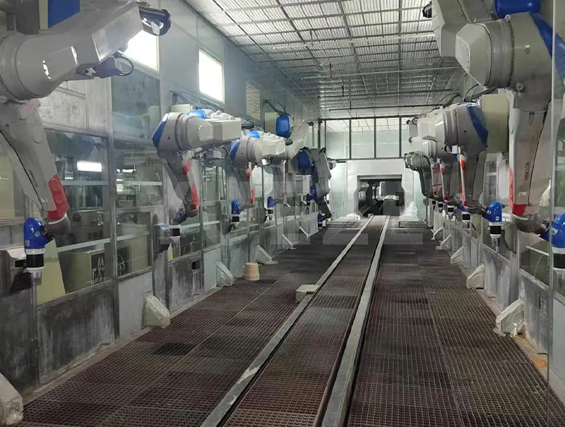 Otomatik robot püskürtme kabini