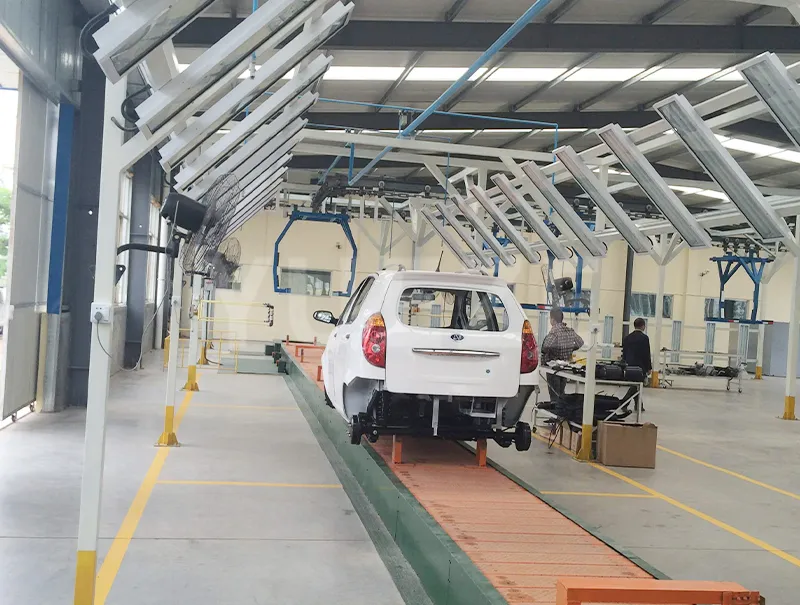 Otomatik araç montaj hattı