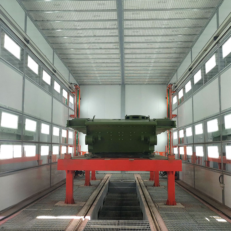 Otomatik Robotik Püskürtme Kabini