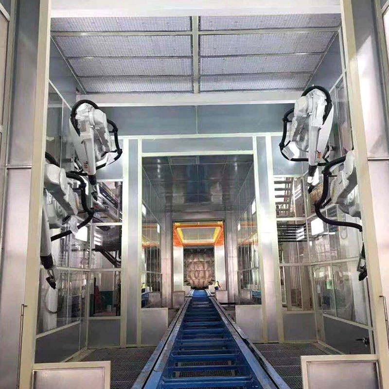Otomatik Robotik Püskürtme Kabini