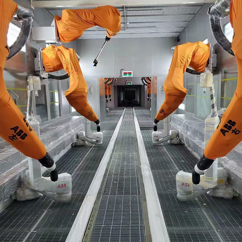 Otomatik Robotik Püskürtme Kabini