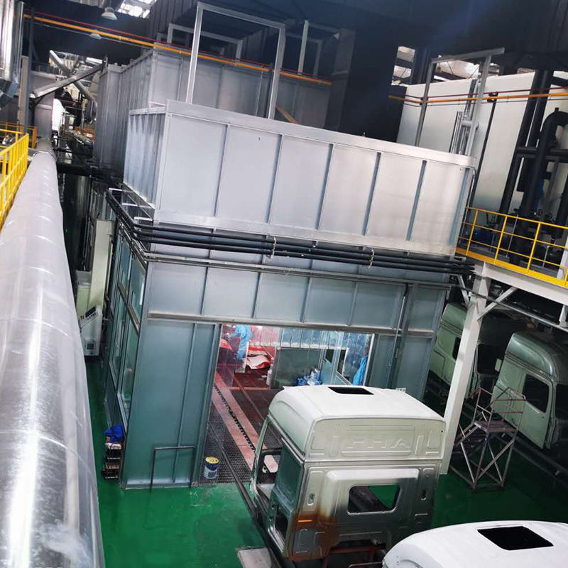 Kamyon Kabini İçin Elektroforez Hattı