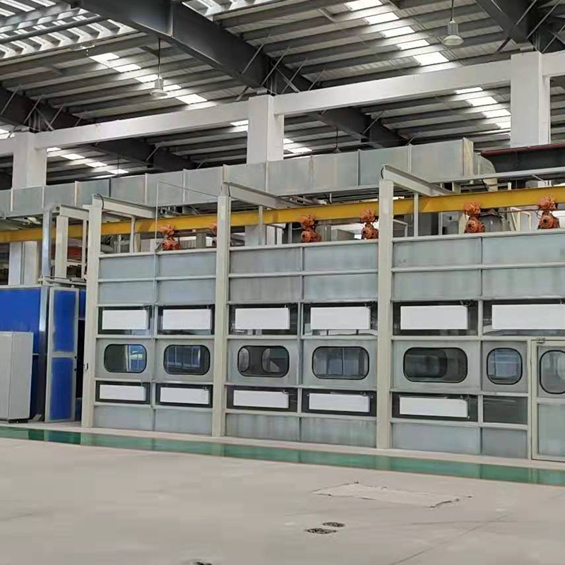 Araba Tekerleği İçin Sprey Kaplama Hattı